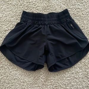 Black Lululemon Shorts size 4, 3”